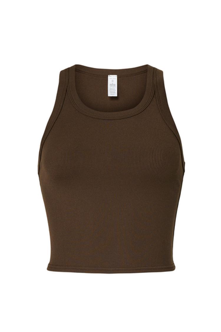 GODDESS RIBBED GO-TO TANK