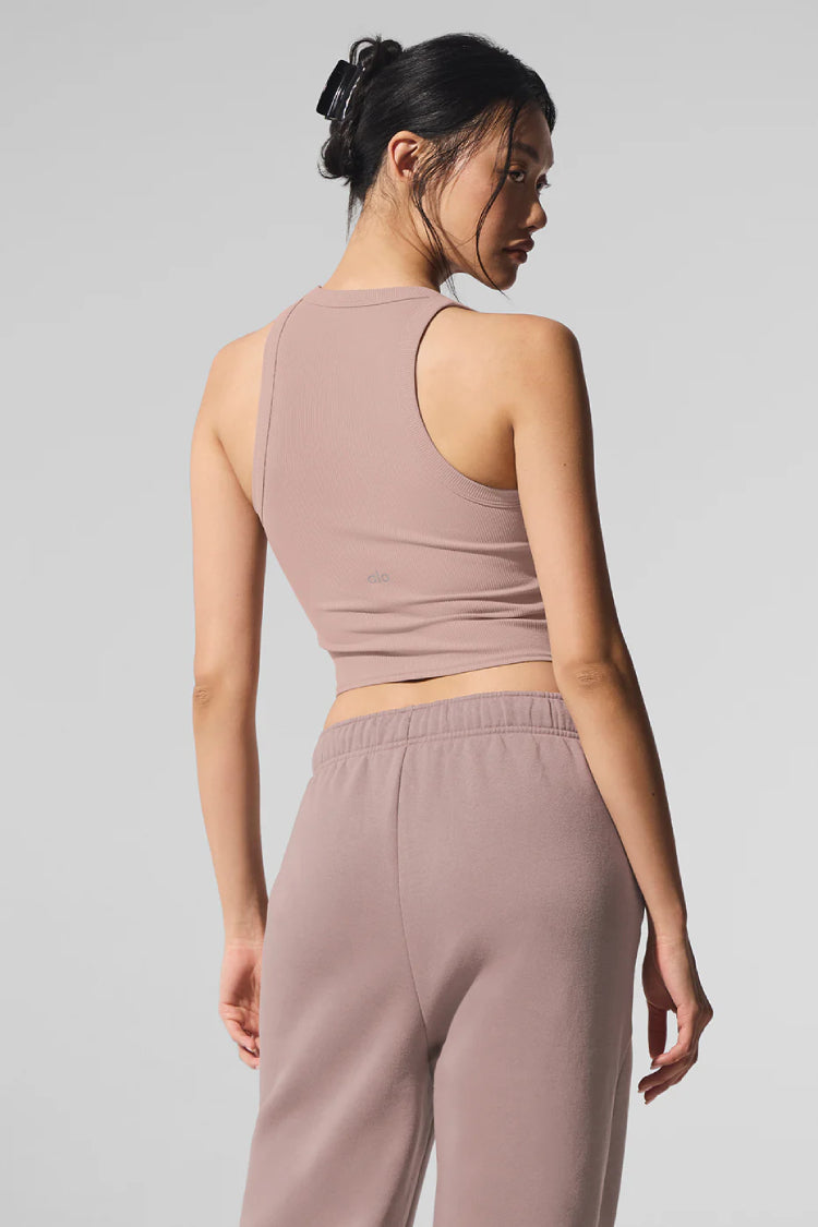 GODDESS RIBBED GO-TO TANK