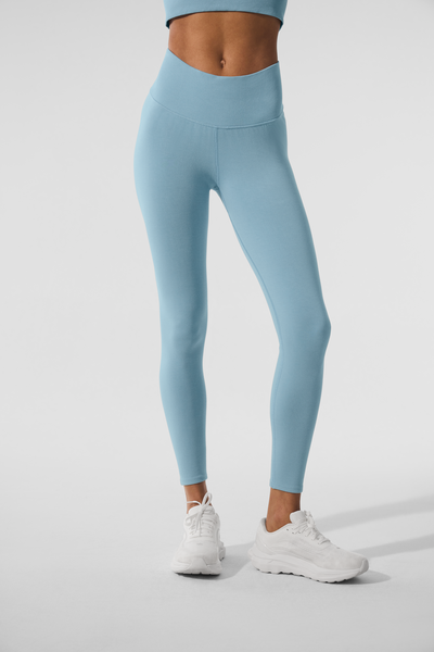 SEAMLESS WINTER WARM PLUSH HIGH-WAIST 7/8 LEGGING
