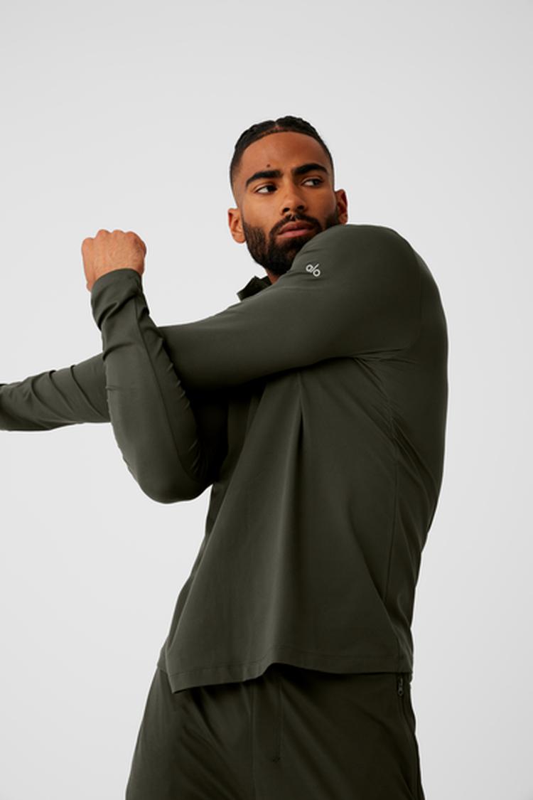 CONQUER 1/4 ZIP REFORM LONG SLEEVE