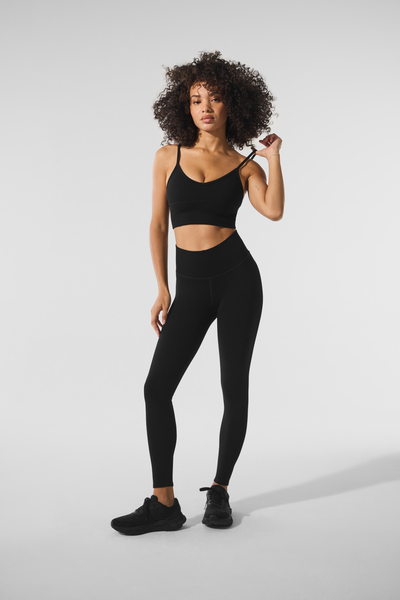 SEAMLESS WINTER WARM PLUSH HIGH-WAIST 7/8 LEGGING