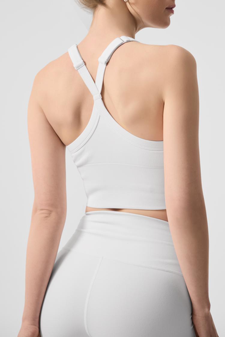 SEAMLESS RIBBED FAVORITE BRA TANK