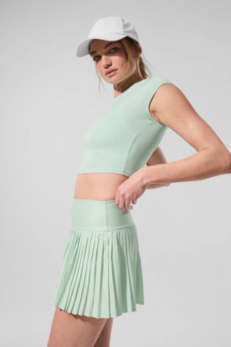ALOSOFT CROP FINESSE SHORT SLEEVE
