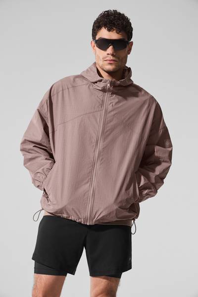 VANTAGE NYLON RIPSTOP TRACK JACKET
