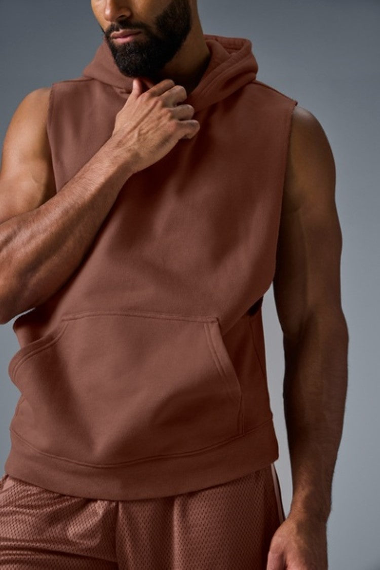 RENOWN SLEEVELESS HOODIE