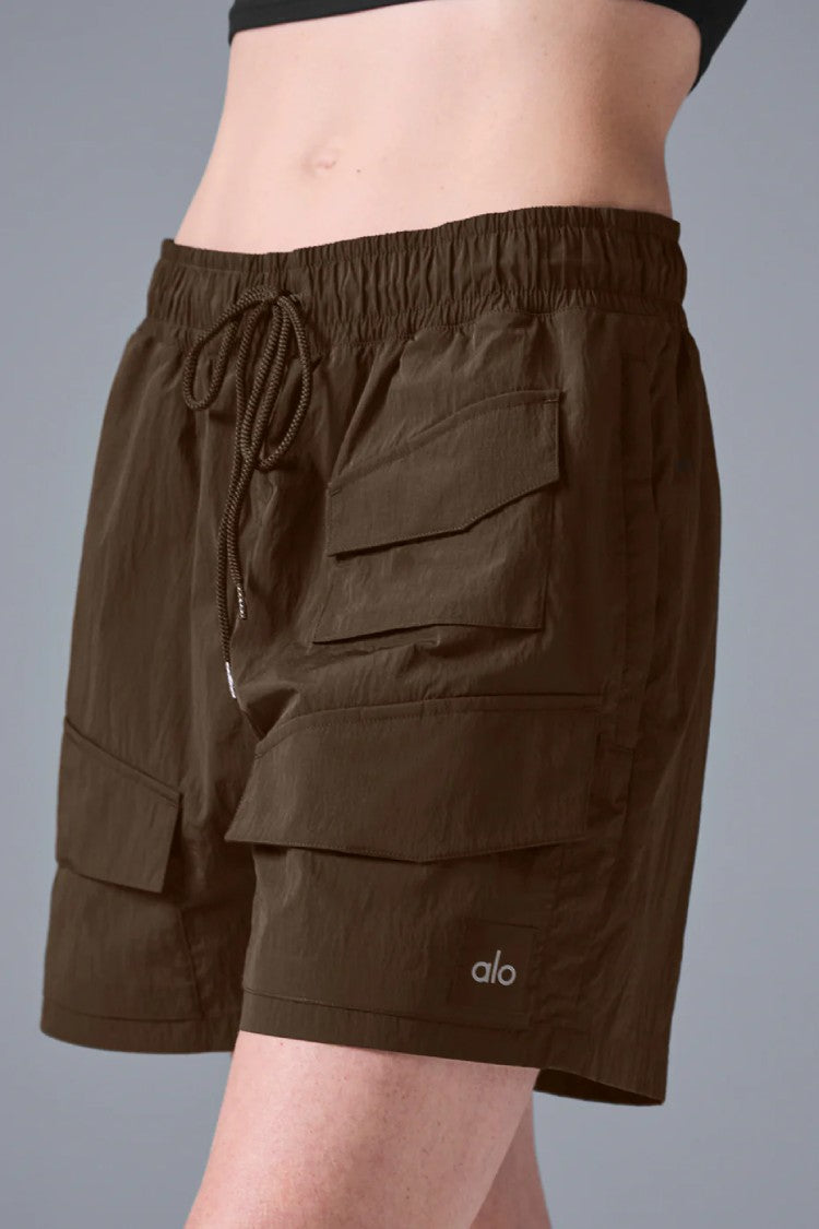 7'' CRINKLE NYLON EXCURSION CARGO SHORT