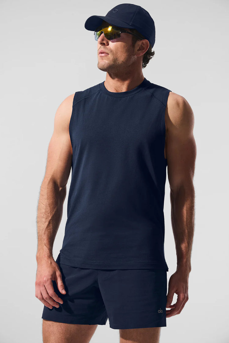 ALO VAPOR MUSCLE TANK