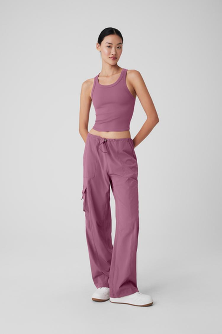 GODDESS RIBBED GO-TO TANK