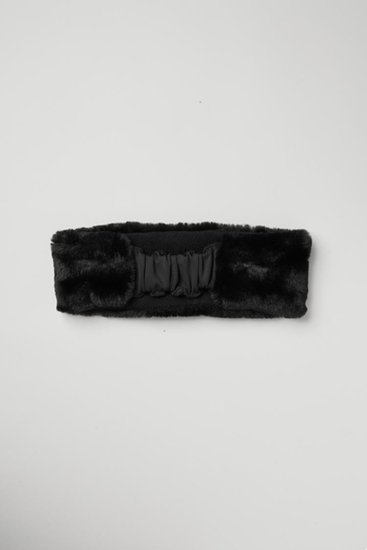 FAUX FUR EAR WARMERS