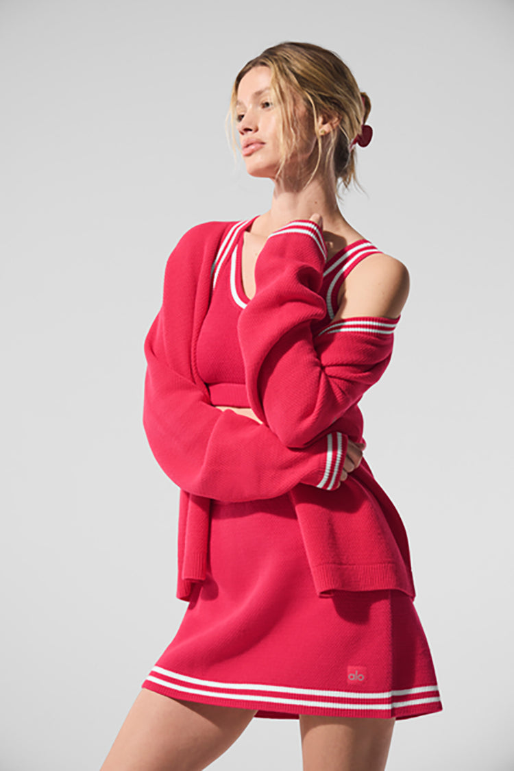 TENNIS CLUB SWEATER KNIT CARDIGAN
