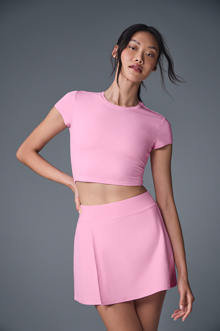 ALOSOFT CROP FINESSE SHORT SLEEVE