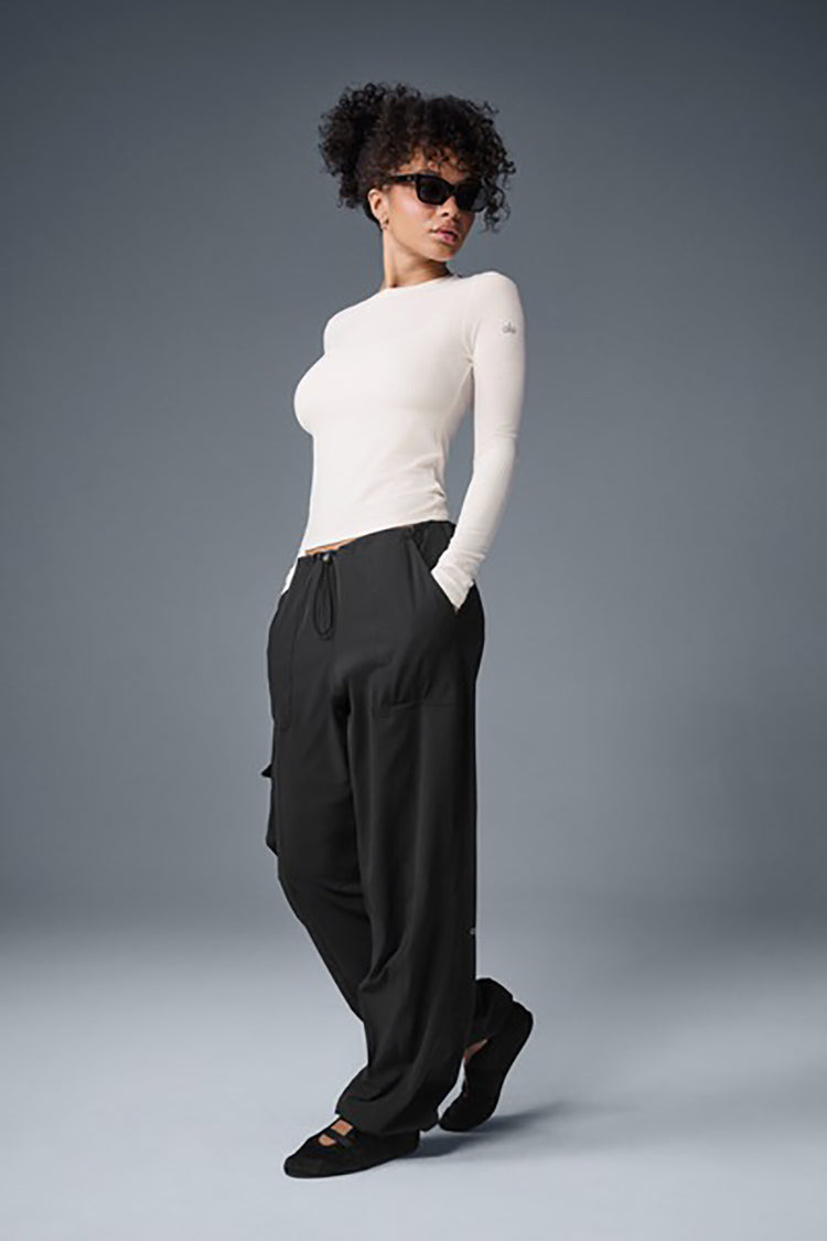 RIBBED SEA COAST LONG SLEEVE