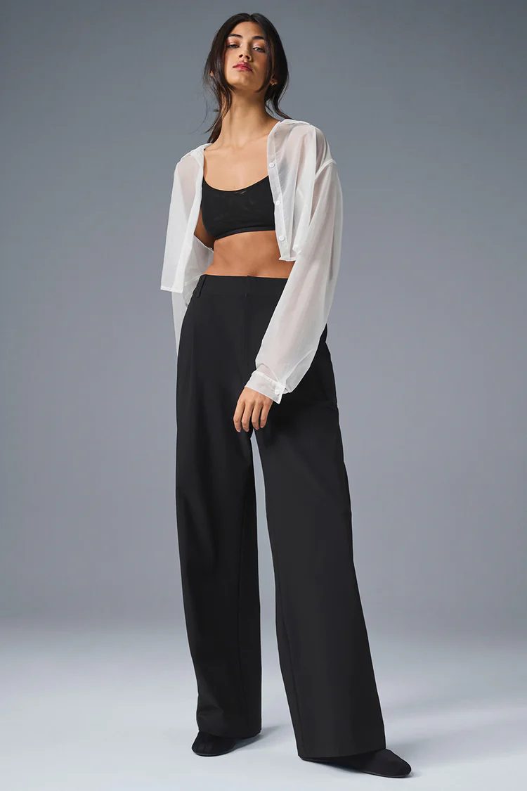 HIGH WAIST REGULAR LENGTH PURSUIT TROUSER