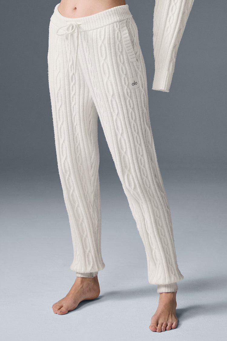 CABLE KNIT WINTER BLISS PANT