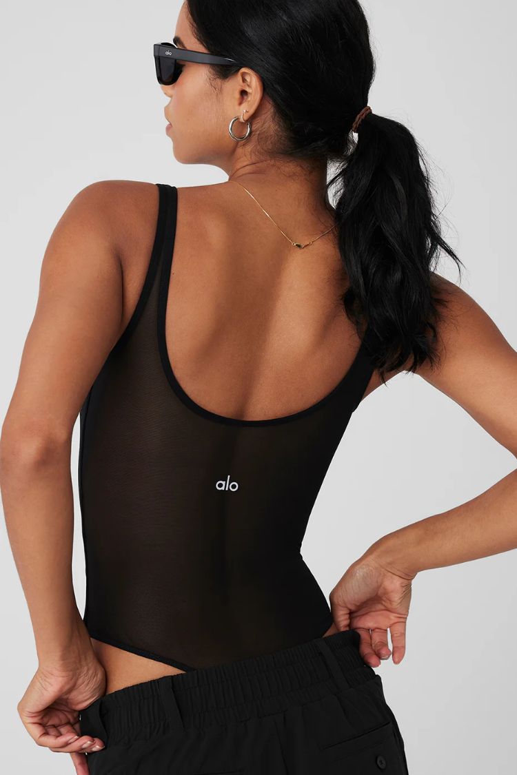 MESH SHEER ILLUSION BODYSUIT