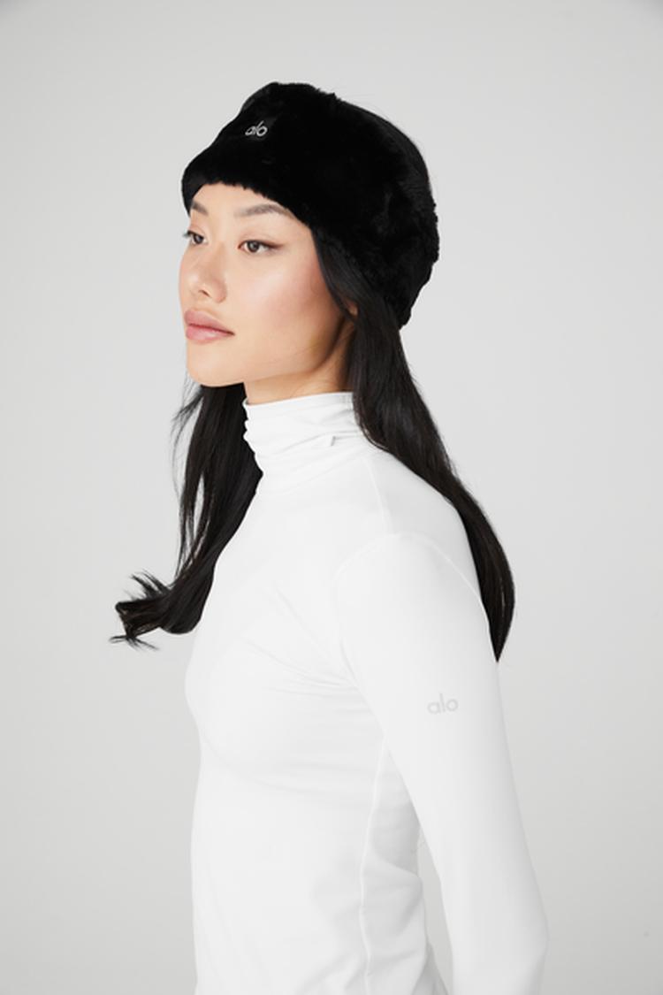 FAUX FUR EAR WARMERS