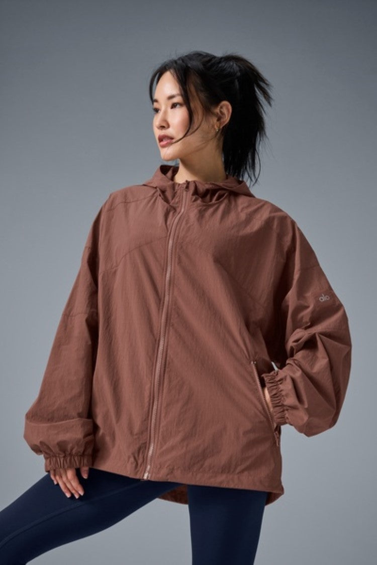 VANTAGE NYLON RIPSTOP TRACK JACKET