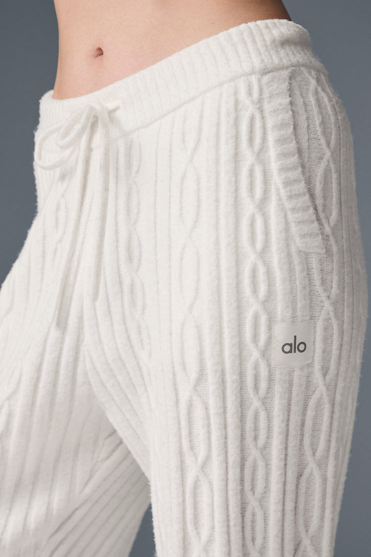 CABLE KNIT WINTER BLISS PANT