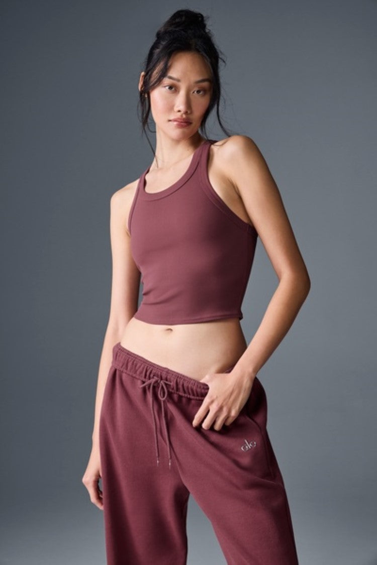 GODDESS RIBBED GO-TO TANK