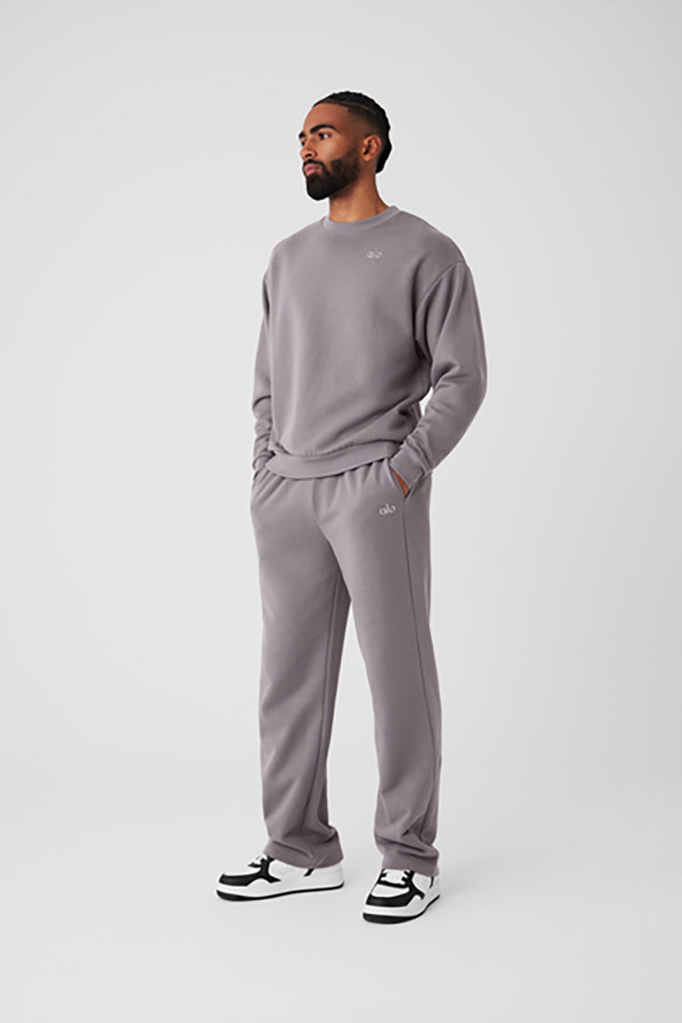 WASHED ACCOLADE CREW NECK PULLOVER