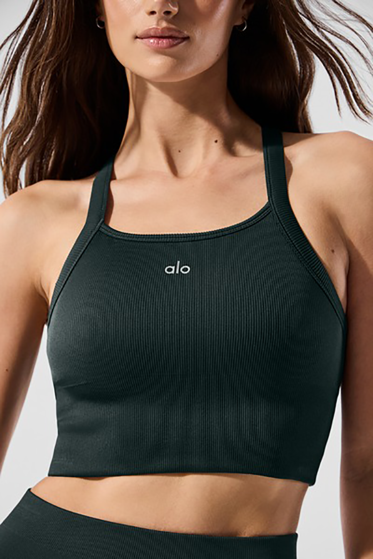 SEAMLESS RIBBED FAVORITE BRA TANK