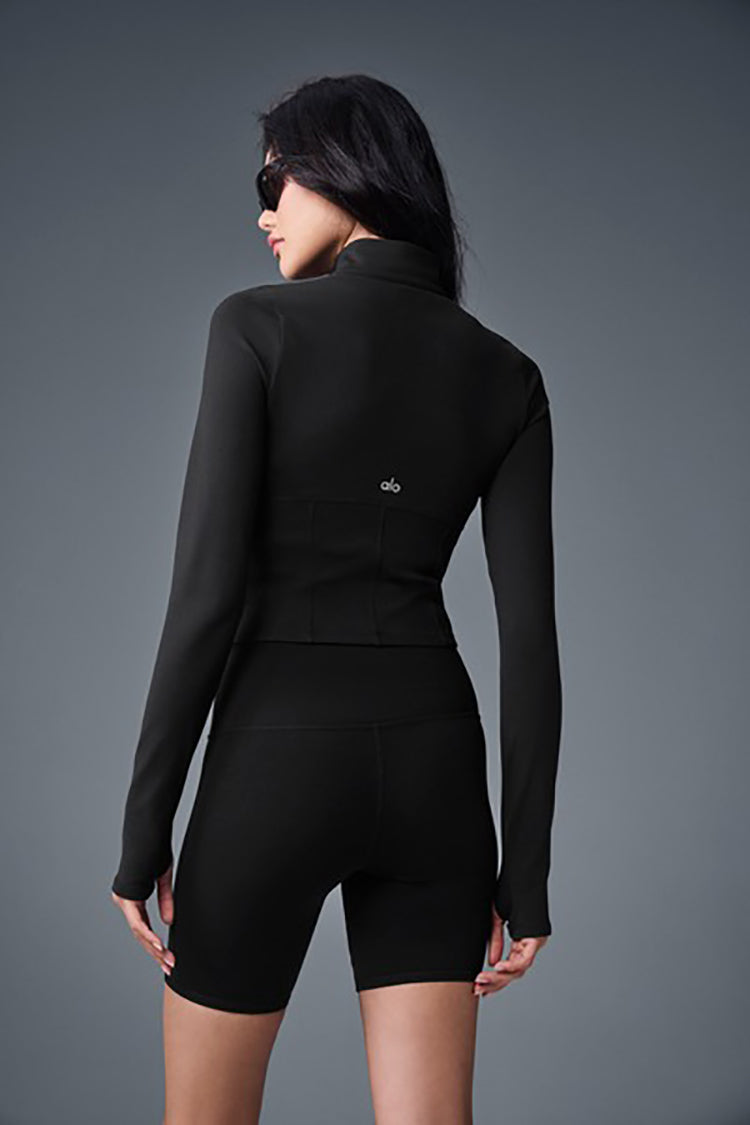 AIRBRUSH CORSET FULL ZIP JACKET