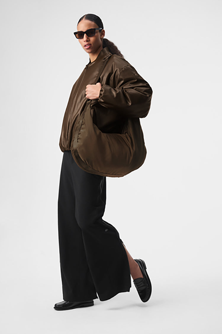 FAUX LEATHER PREMIER BOMBER