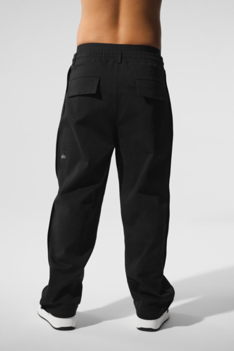 EDITION SUEDED STRAIGHT LEG PANT