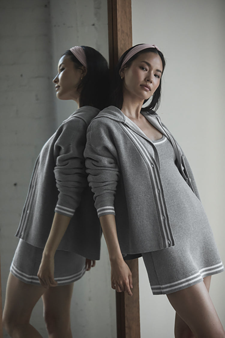 TENNIS CLUB SWEATER KNIT CARDIGAN