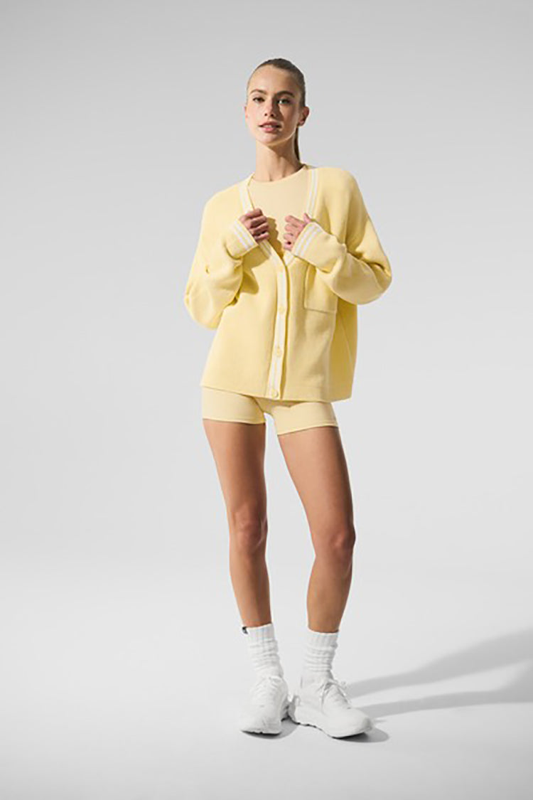TENNIS CLUB SWEATER KNIT CARDIGAN