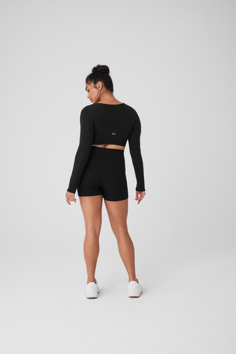 ALOLUX HIGH-WAIST ME TIME SHORT