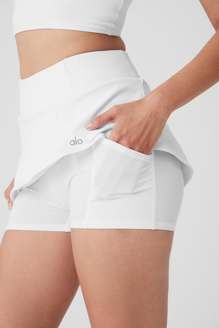 AIRBRUSH HIGH-WAIST GOOD FORM TENNIS SKIRT