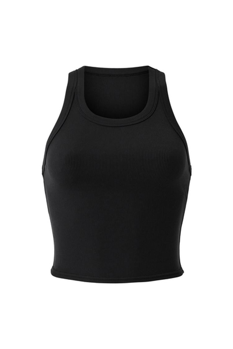 GODDESS RIBBED GO-TO TANK