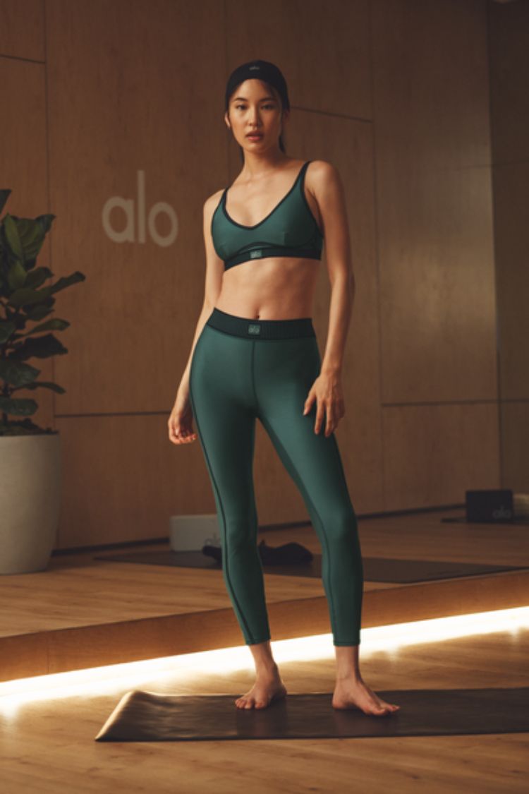 AIRLIFT HIGH-WAIST 7/8 LINE UP LEGGING