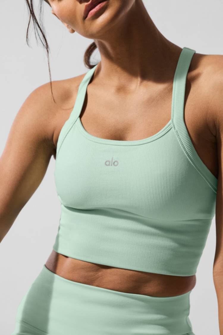 SEAMLESS RIBBED FAVORITE BRA TANK