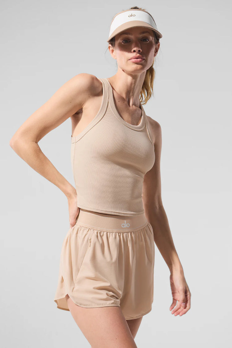 GODDESS RIBBED GO-TO TANK