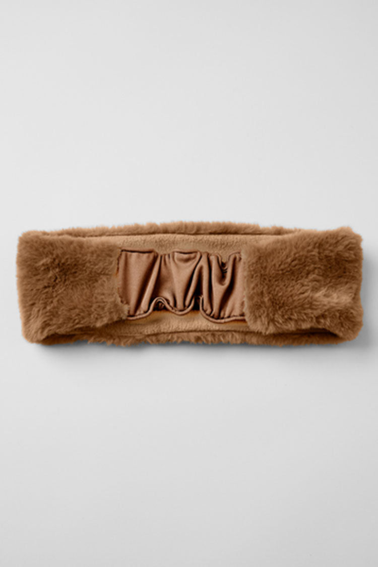 FAUX FUR EAR WARMERS