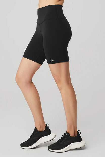 HIGH-WAIST BIKER SHORT