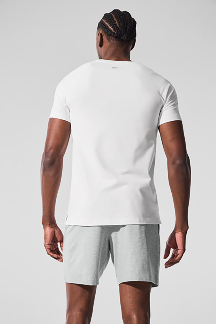 ALO VAPOR CREWNECK SHORT SLEEVE