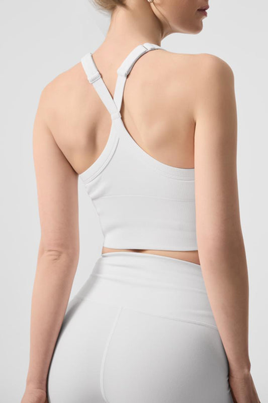 SEAMLESS RIBBED FAVORITE BRA TANK