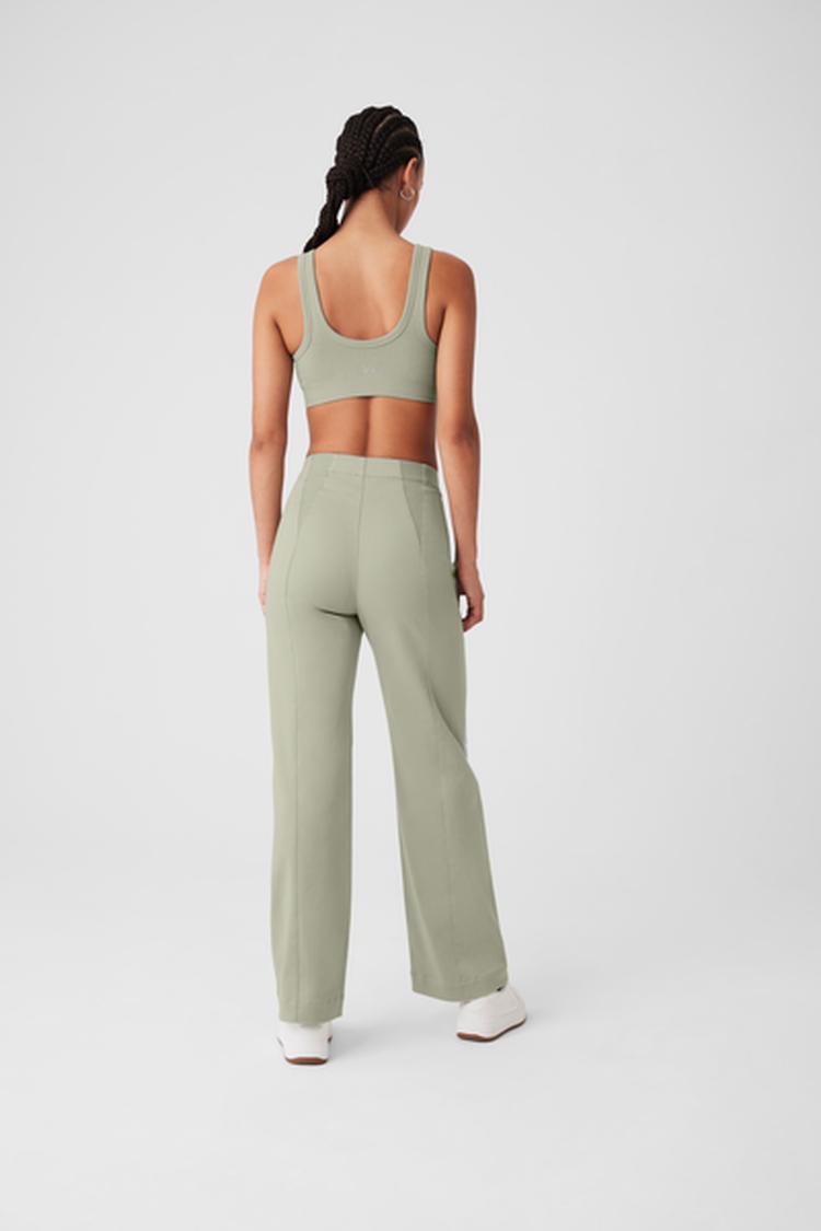 HIGH-WAIST ON POINT MOTO TROUSER