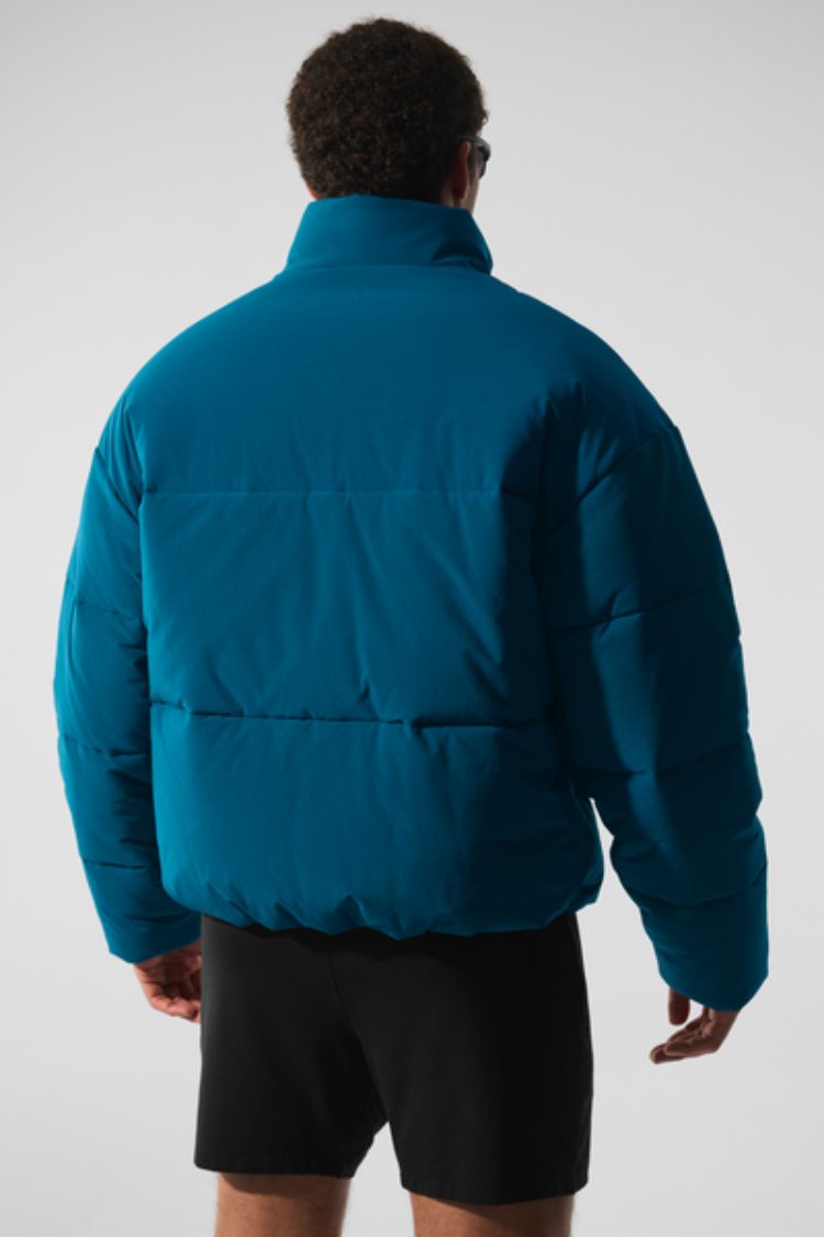 STRETCH WOVEN STREET PUFFER