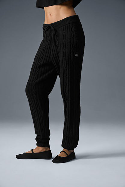CABLE KNIT WINTER BLISS PANT