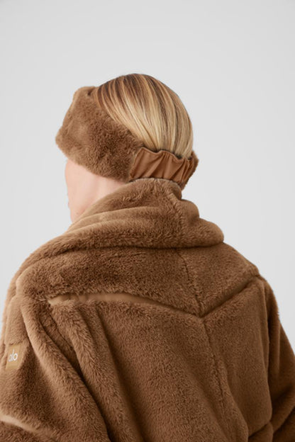 FAUX FUR EAR WARMERS