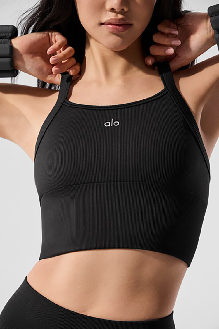 SEAMLESS RIBBED FAVORITE BRA TANK