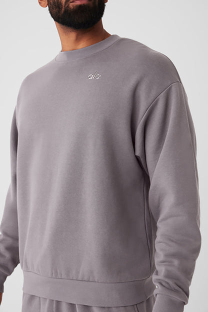 WASHED ACCOLADE CREW NECK PULLOVER