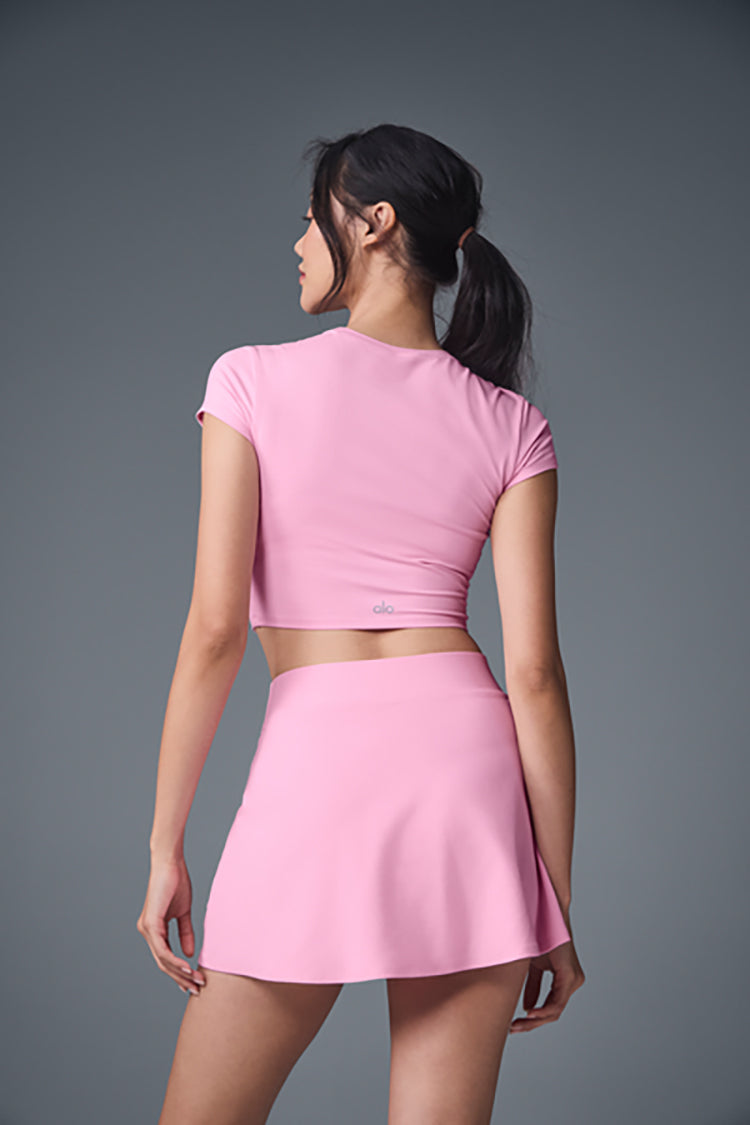 ALOSOFT CROP FINESSE SHORT SLEEVE