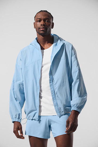 VANTAGE NYLON RIPSTOP TRACK JACKET
