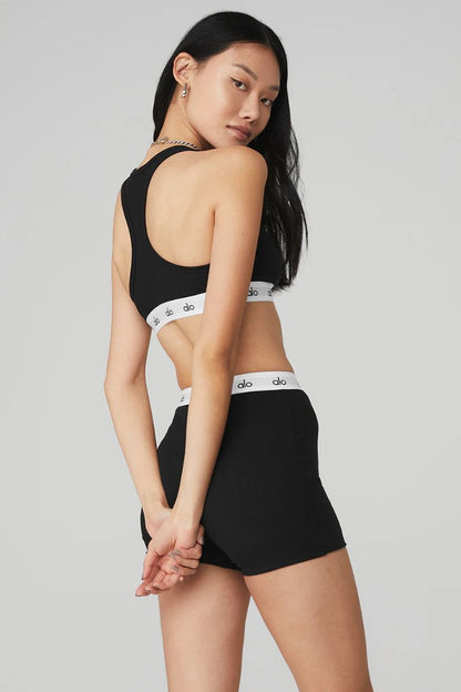 ICON RIBBED HENLEY BRA