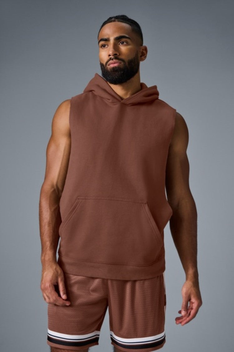 RENOWN SLEEVELESS HOODIE